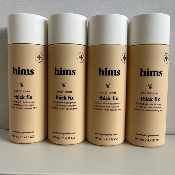 Hims Thick Fix Conditioner Set Of Four 6.4 oz Eucalyptus Grove Scent New - Picture 2 of 12